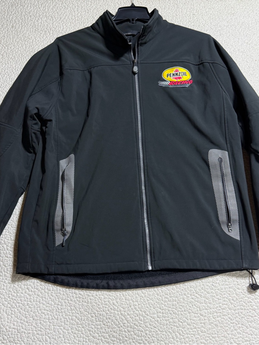 Pennzoil Men’s Black Performance Softshell Jacket